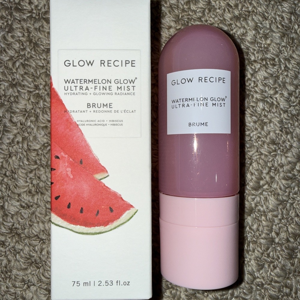 Glow Recipe Watermelon Glow Ultra fine Mist 75 ml/2.53 fl oz NIB Hydrating Glow‎